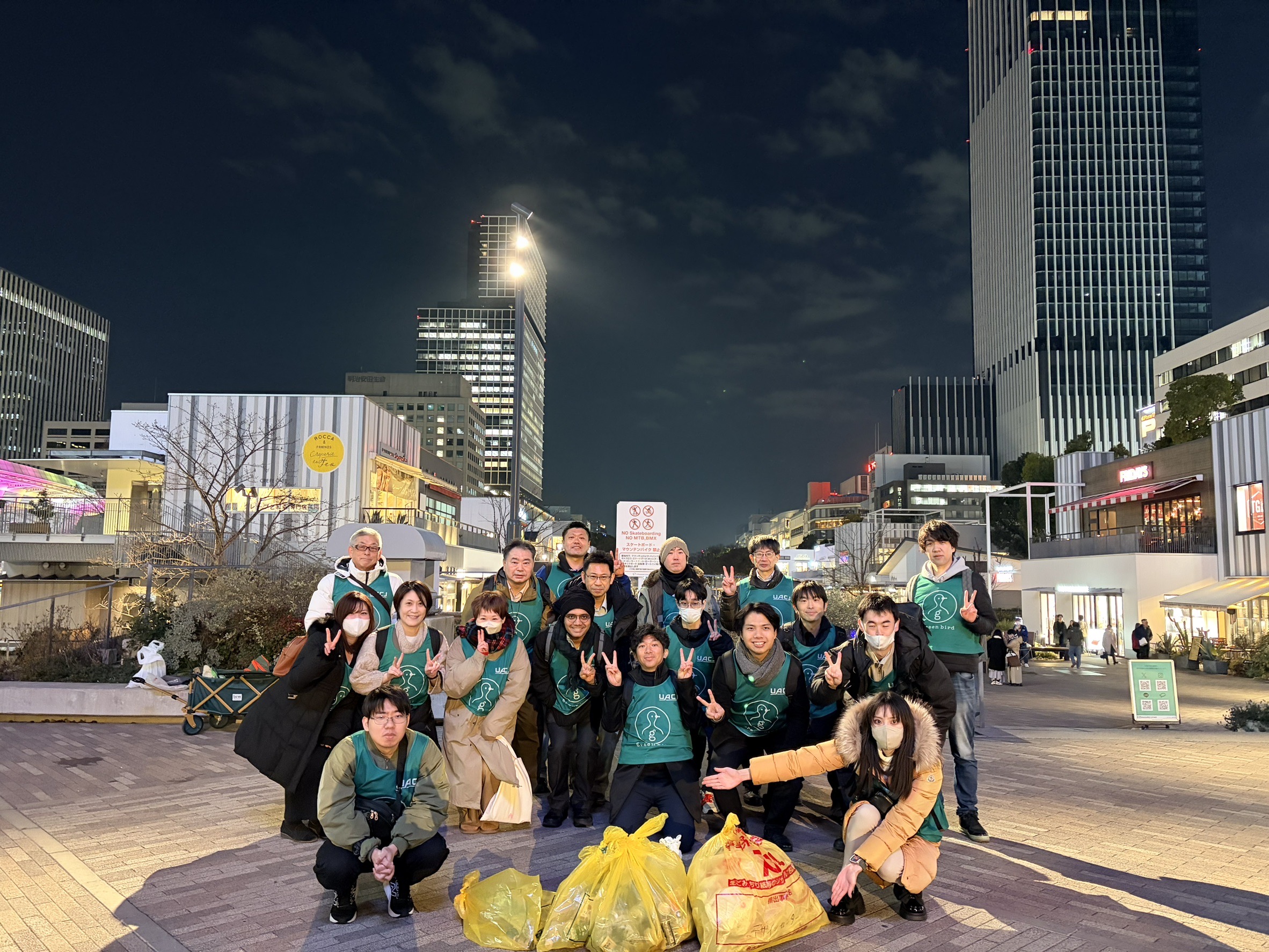 昼の顔、夜の顔