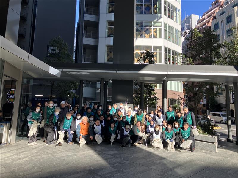 第69回道玄坂お掃除