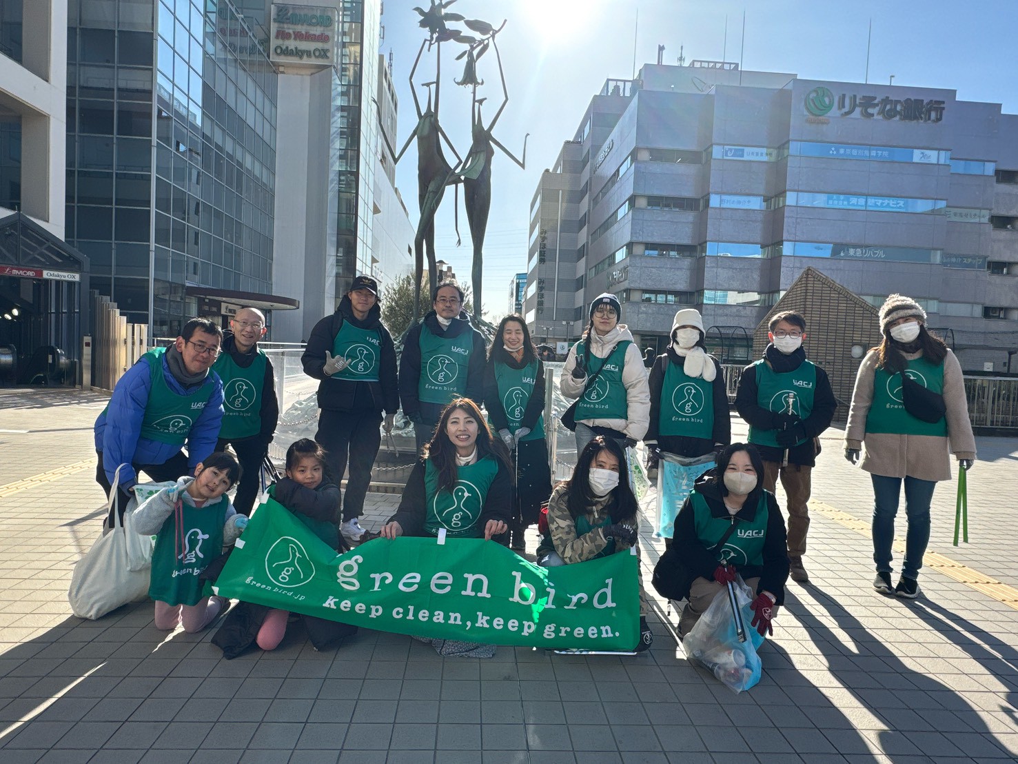 1月はプロギングとゴミ拾いです♪