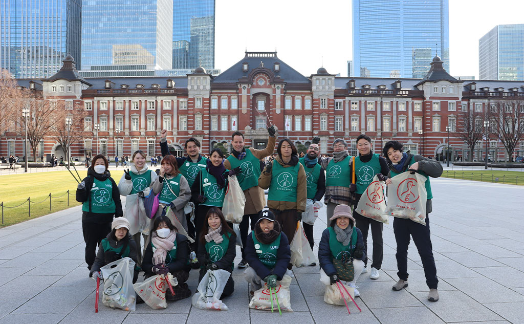 街のにぎわいとやさしさが交差する朝。日本橋おそうじ🦒
