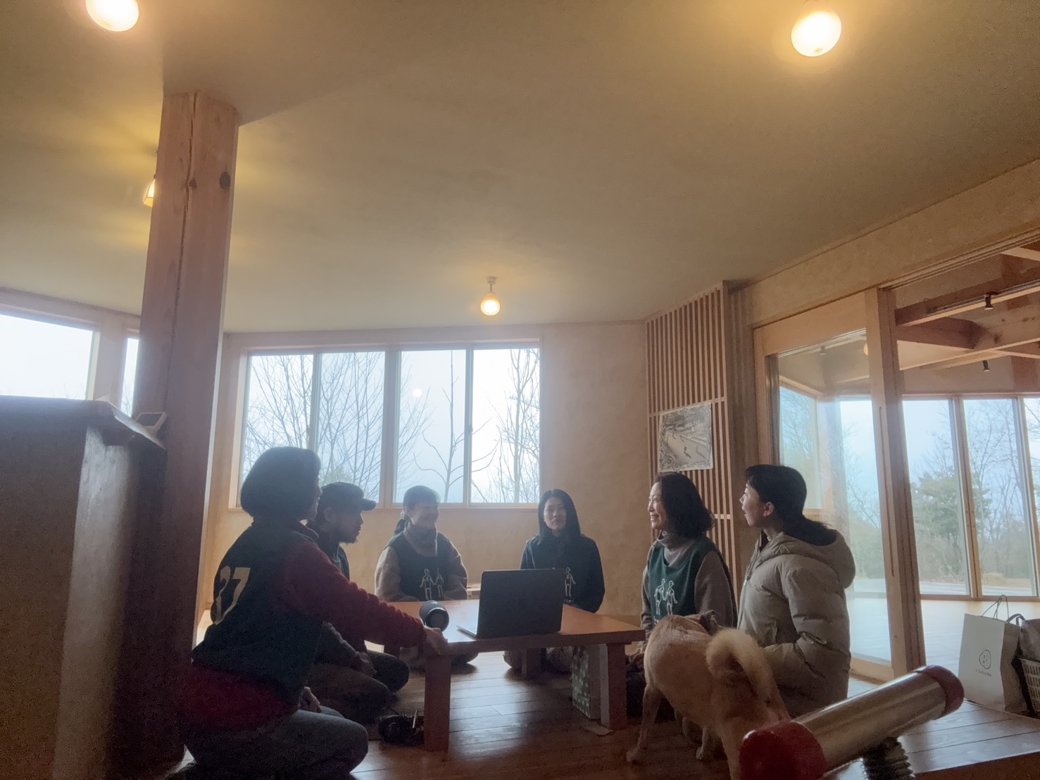 1月今年は何をする？森ミーティング