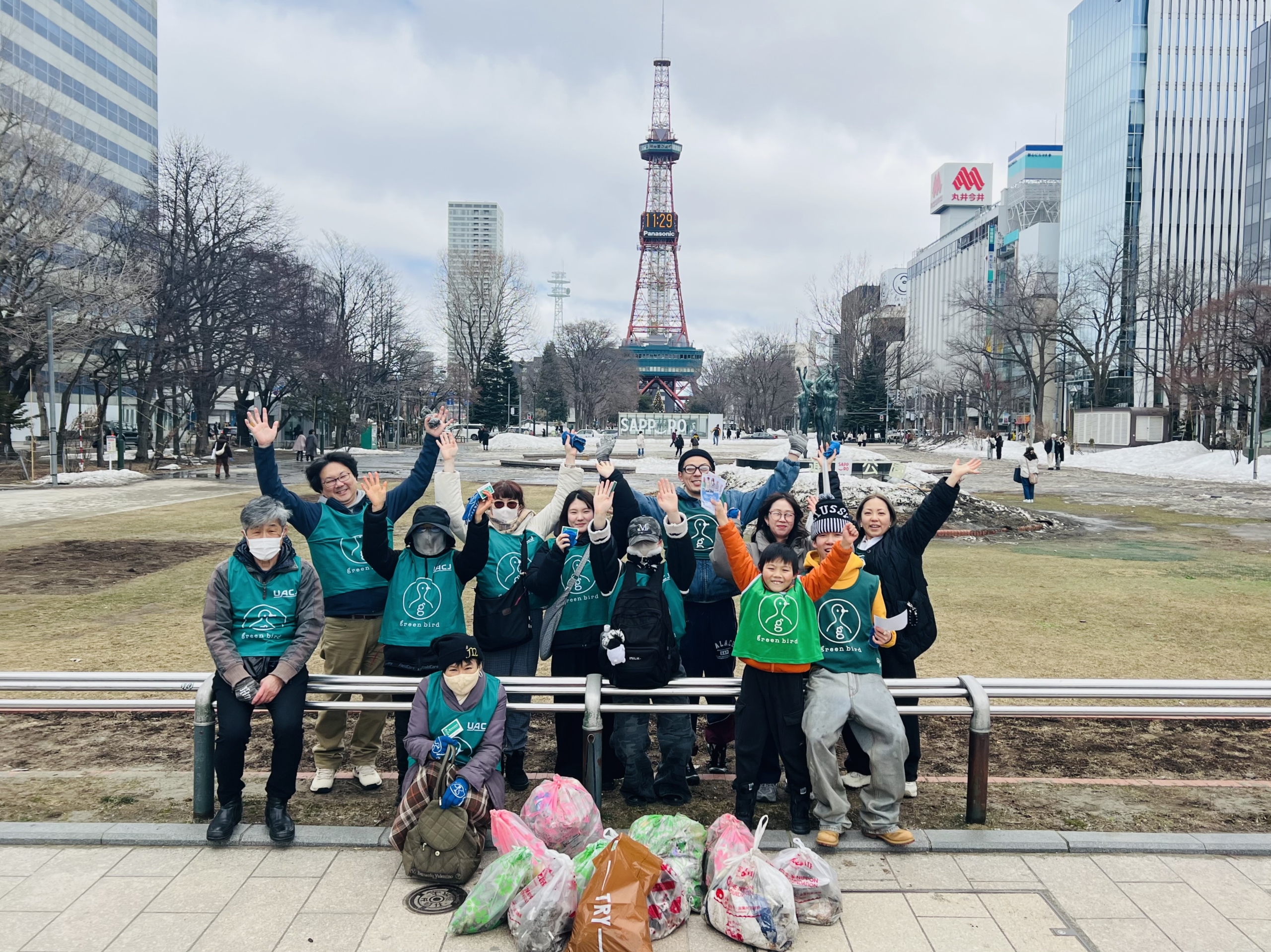 春の雪溶けおそうじパート第一弾！