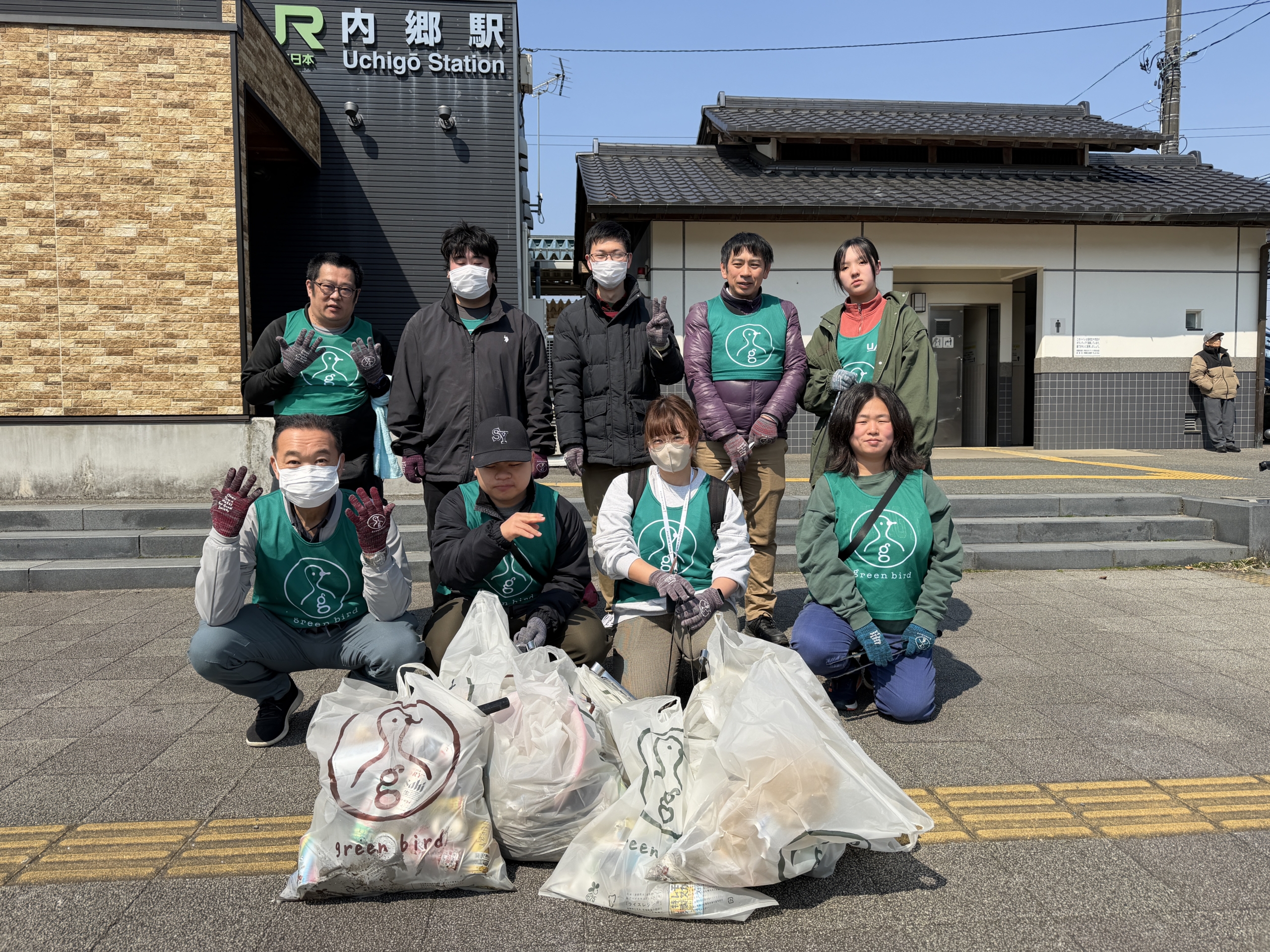 定例おそうじ@内郷駅