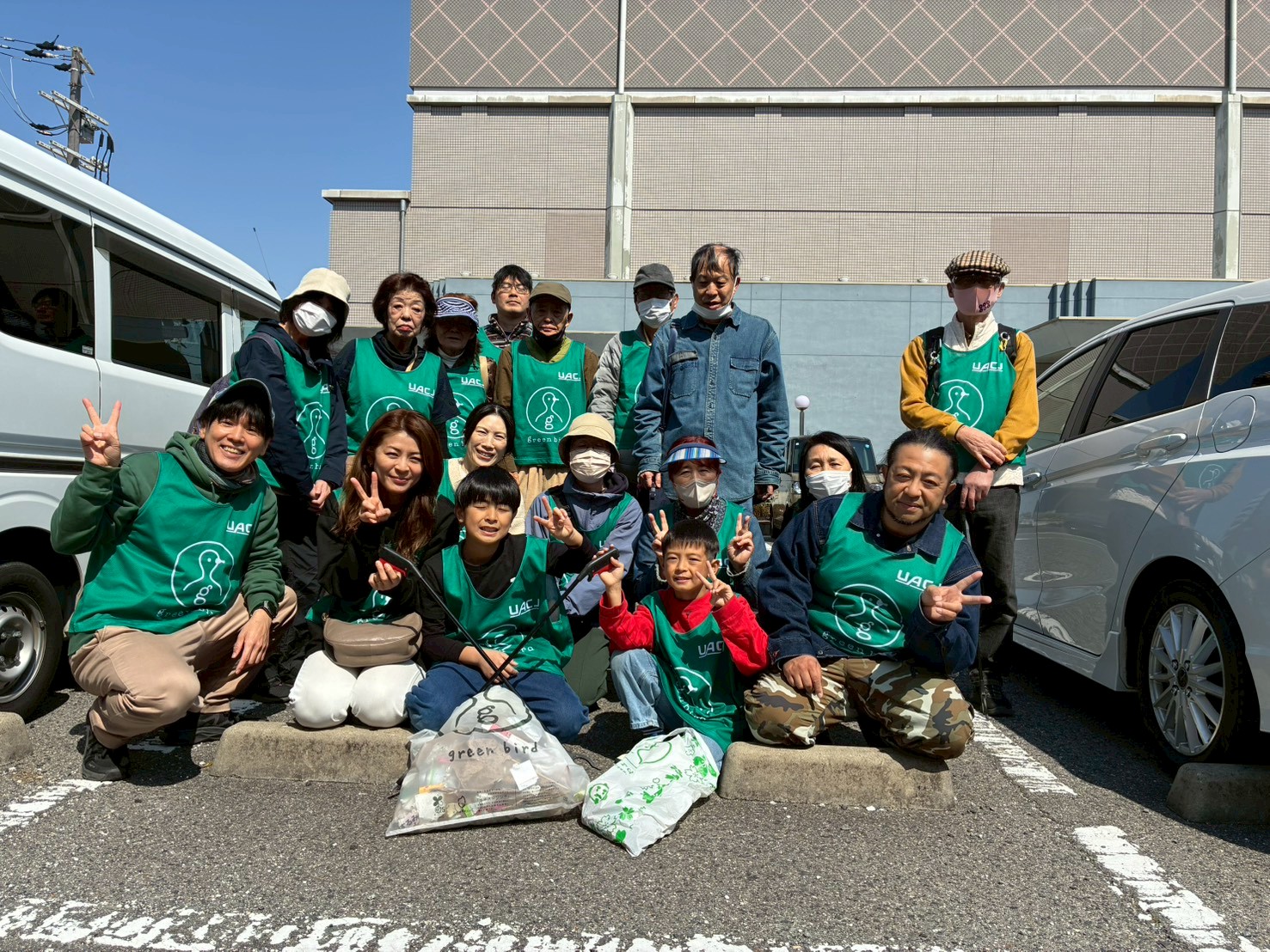 2026/3/21市役所南館前おそうじ