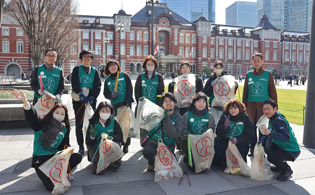 小さな行動が街を変える！日本橋おそうじ🦒