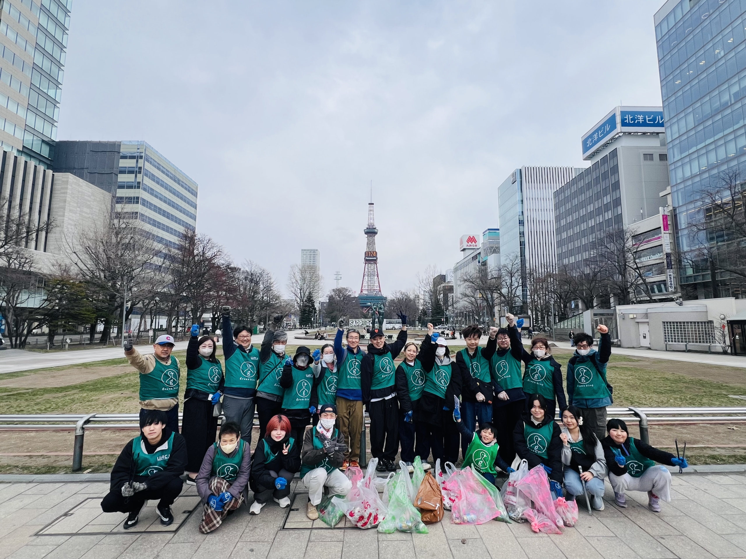 風ビューーーおそうじ