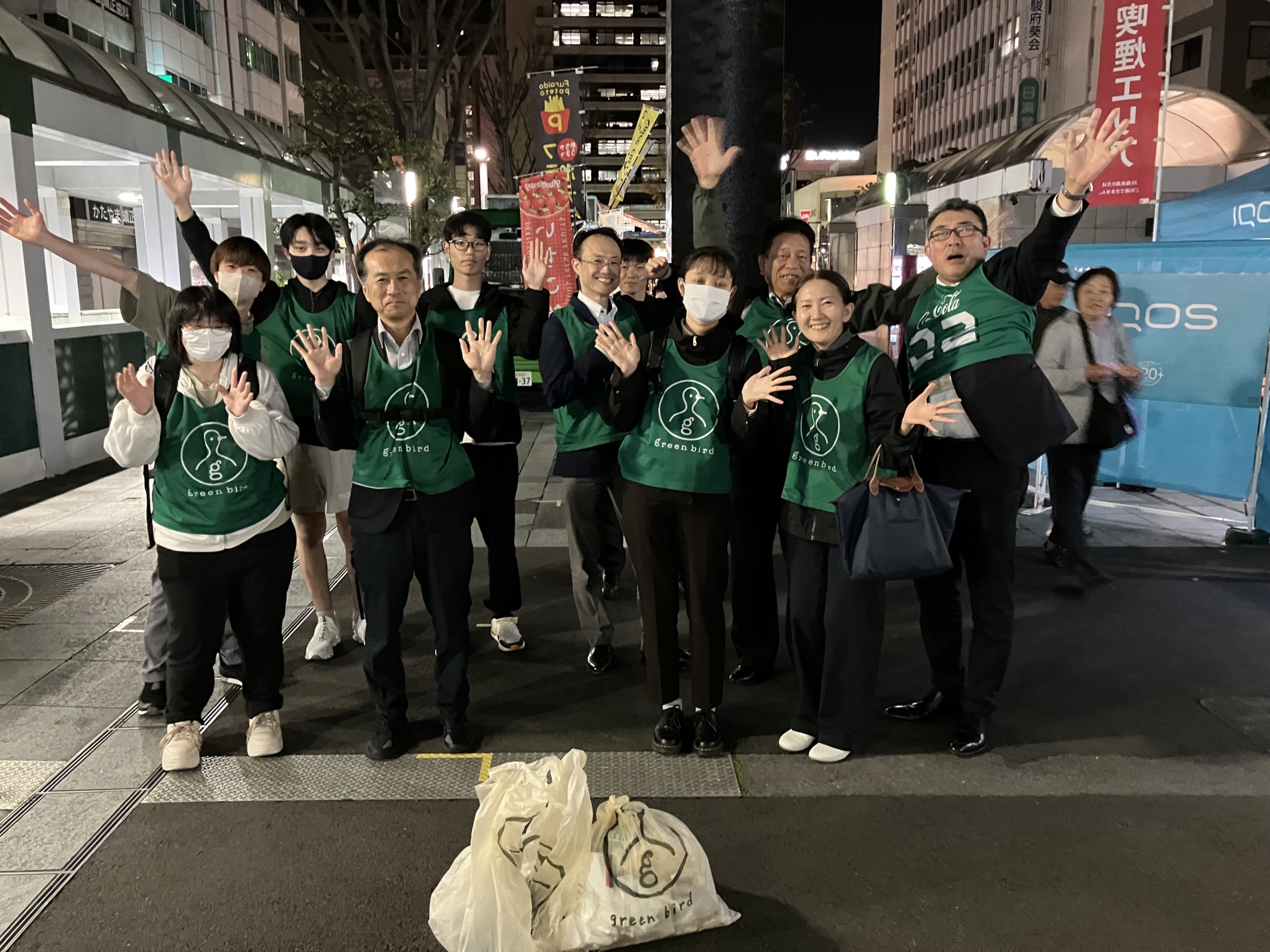 【静岡】夜の街中おそうじ 第387回