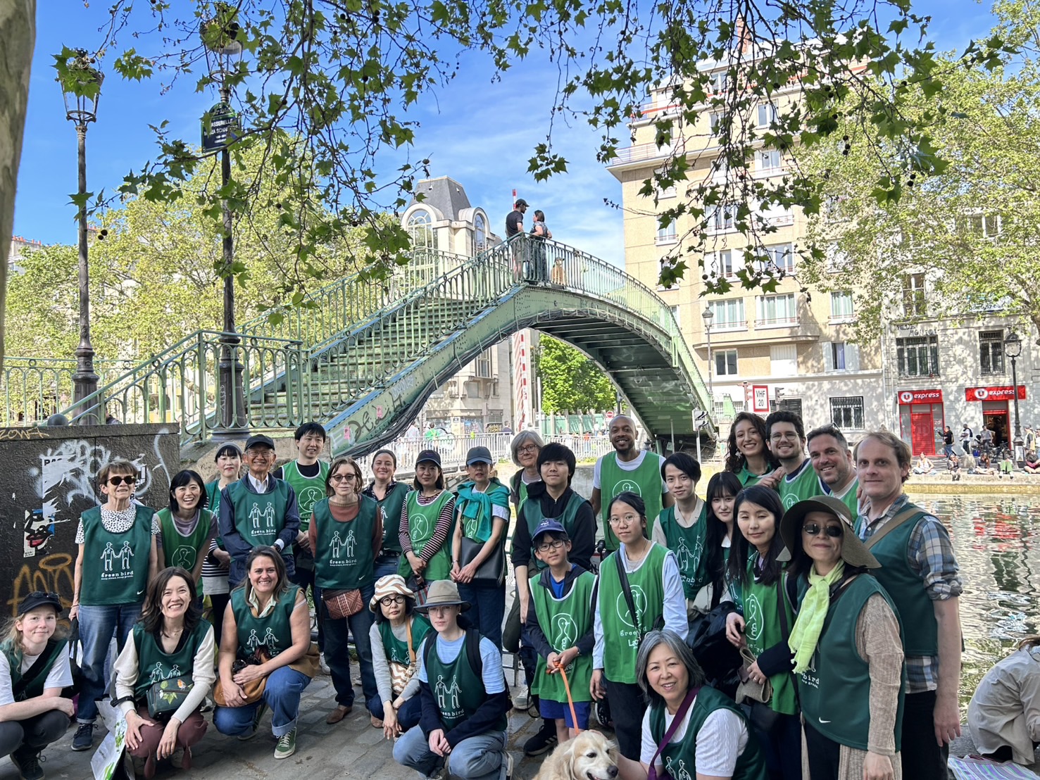 初夏のサンマルタン運河お掃除！