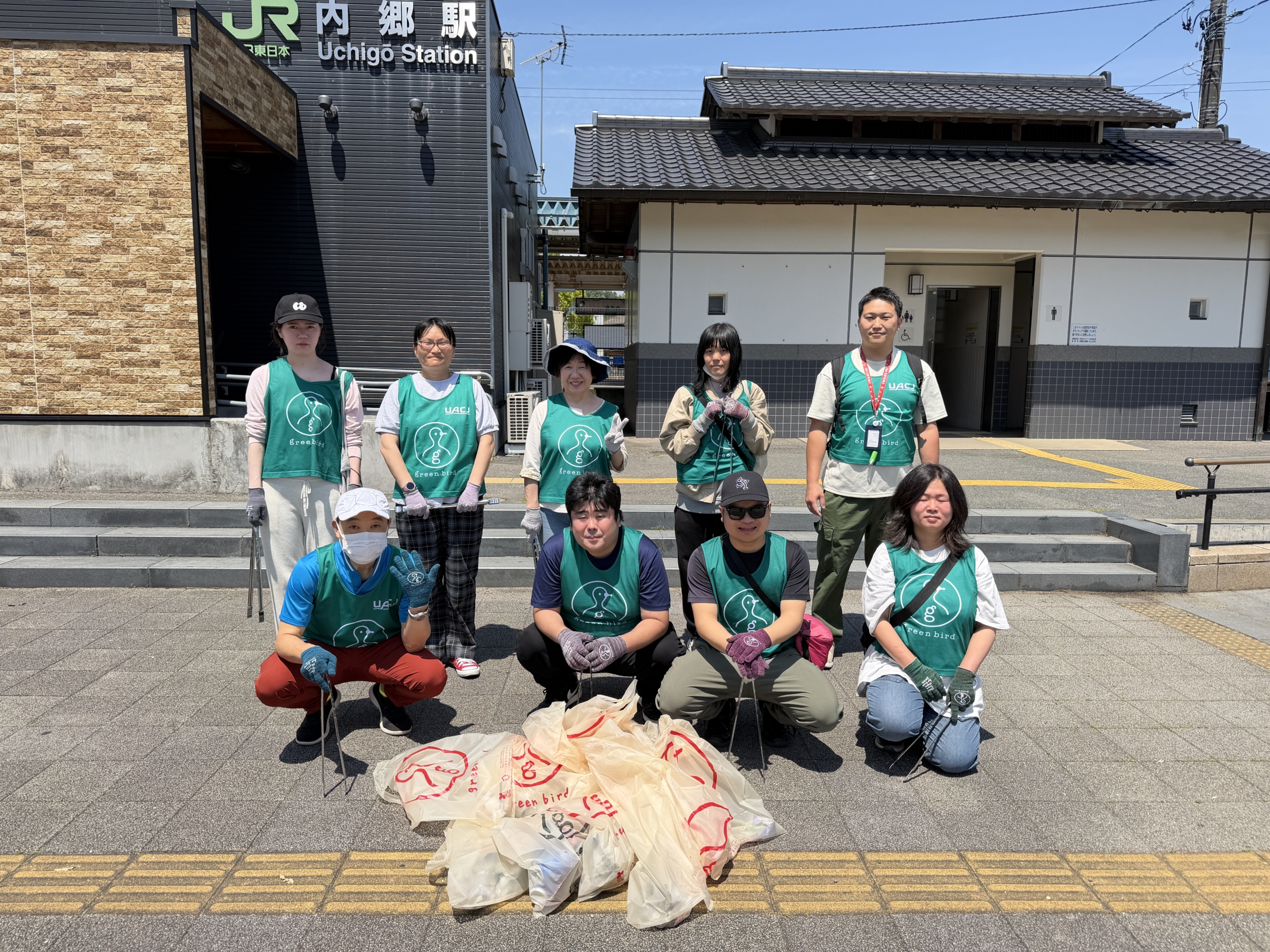 定例おそうじ@内郷駅