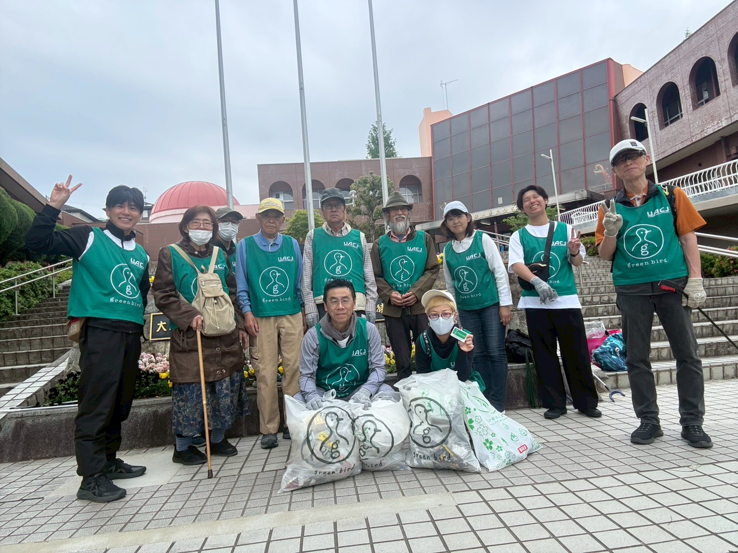 2026/5/3市立公民館前おそうじ