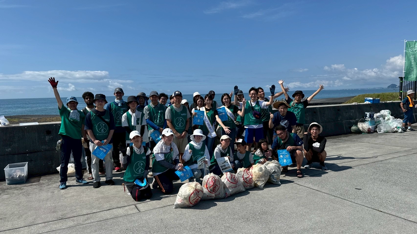 【静岡】海岸おそうじ ごみ拾い 第400回
