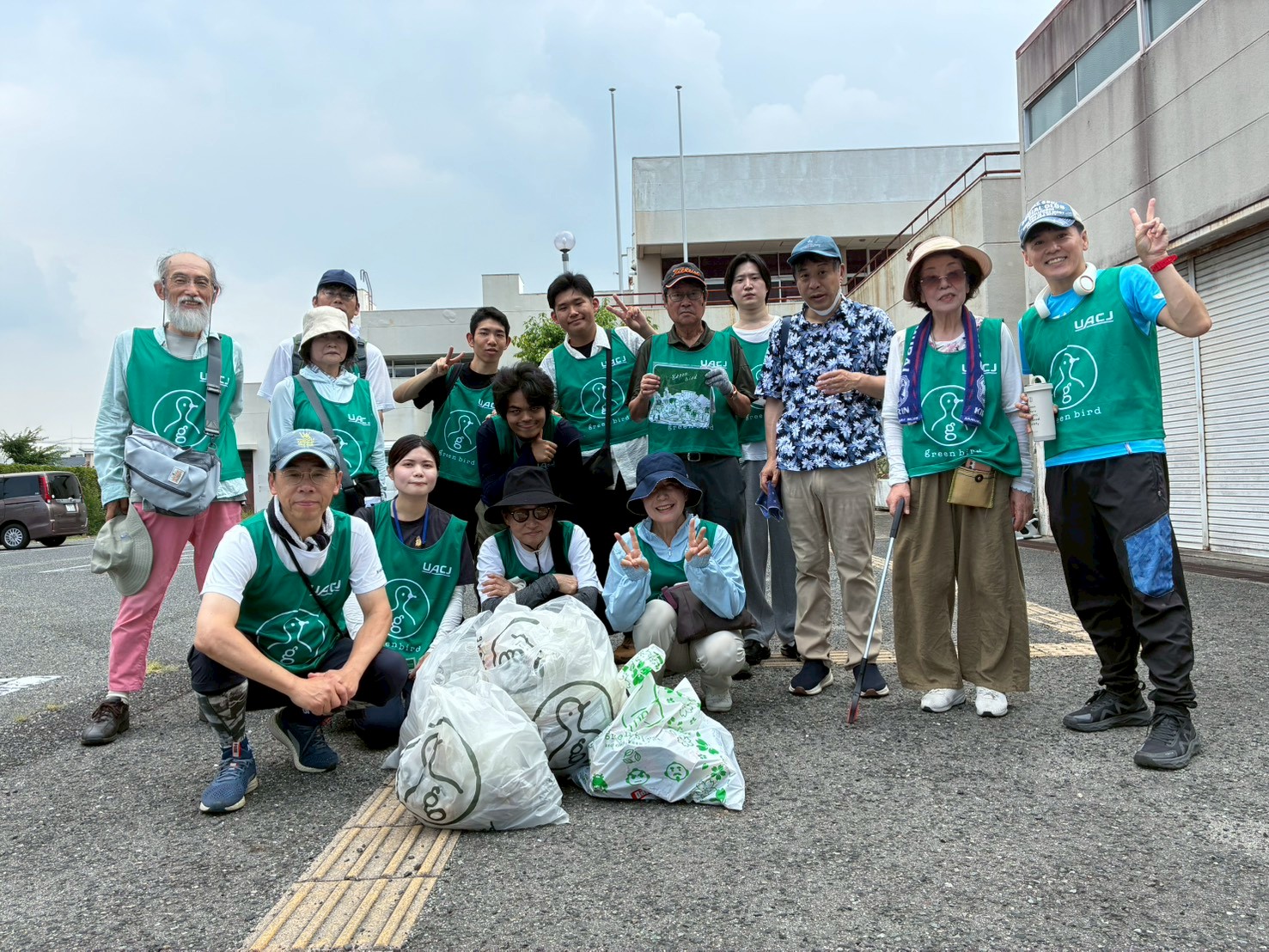 7月18日（土）市役所南館周辺のおそうじ活動レポート